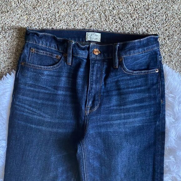 J. Crew Billi Demi Boot Crop Jeans Womens Size 28T - Picture 3 of 9